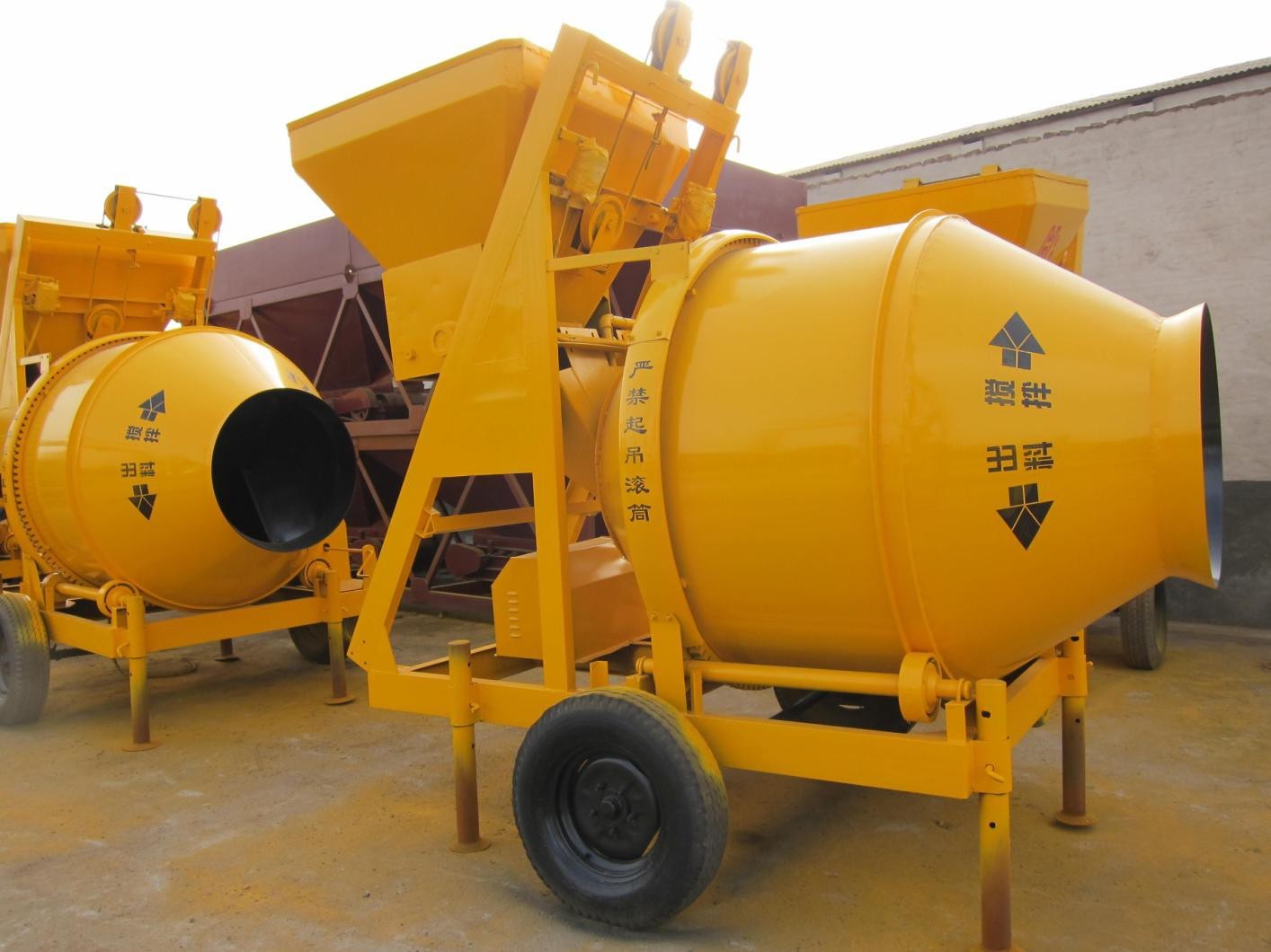 JS3000 Twin shaft horizontal forced type mixer